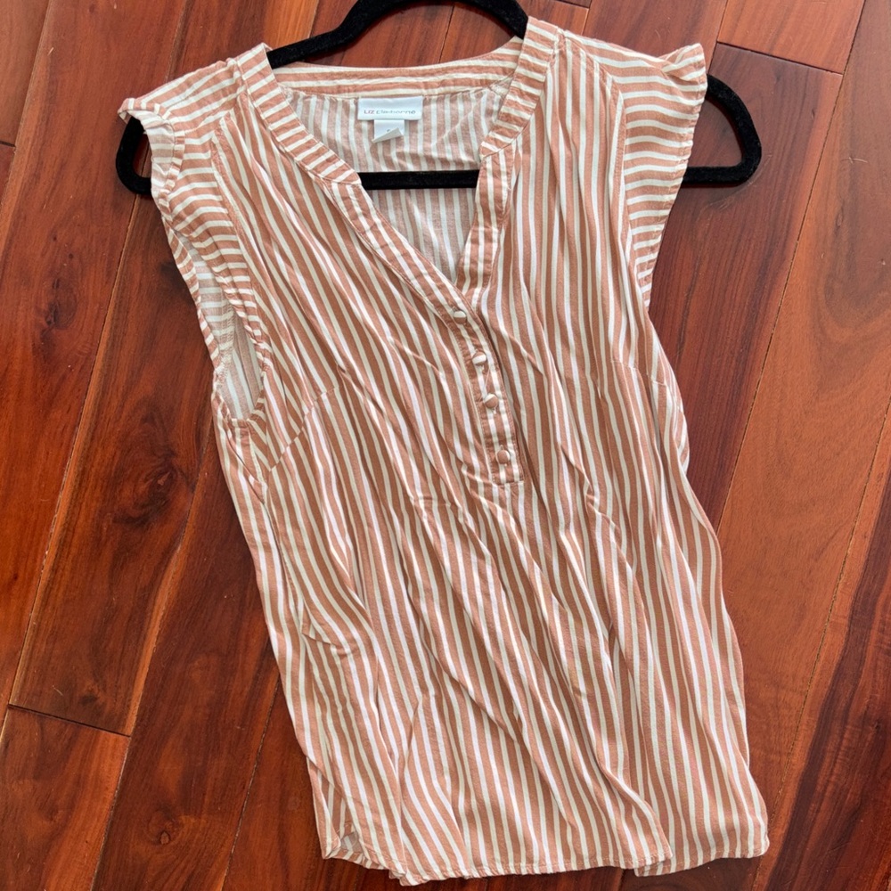 Liz Claiborne Dressy Blouse sz S